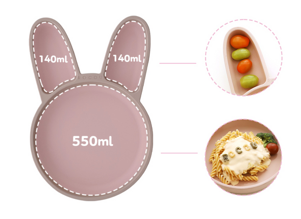 Baby Food Plate | Rabbit