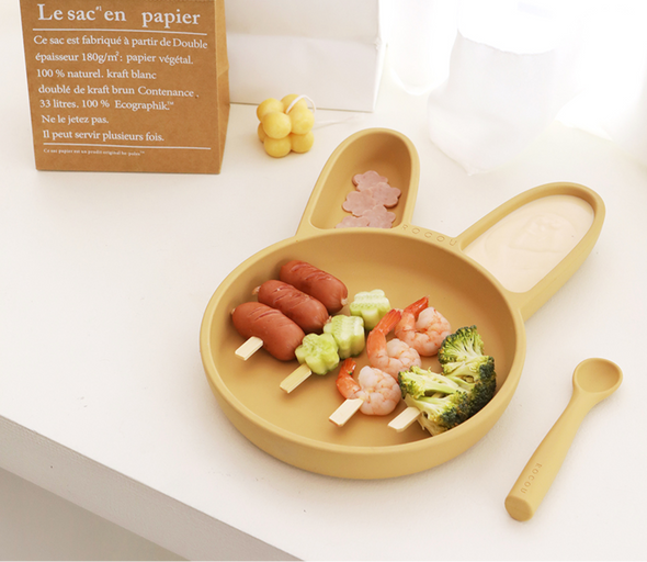 Baby Food Plate | Rabbit