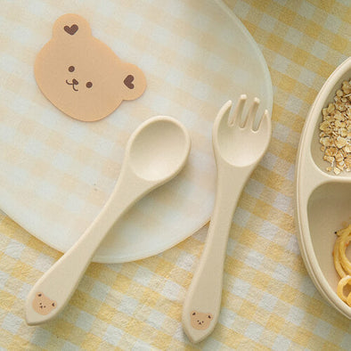 DTD Silicone Cutlery Set | Bear