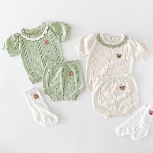 DTD Top and Bottom Knit Set