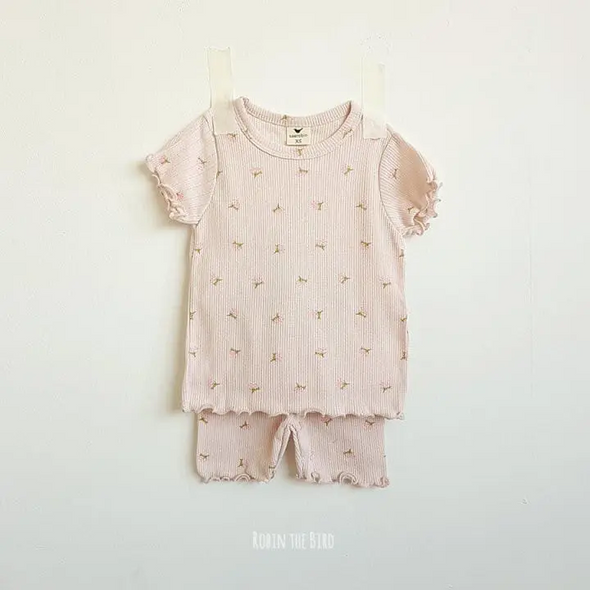 SAREOBIN Floral Playsuit -Just too Sweet - Babies and Kids Concept Store