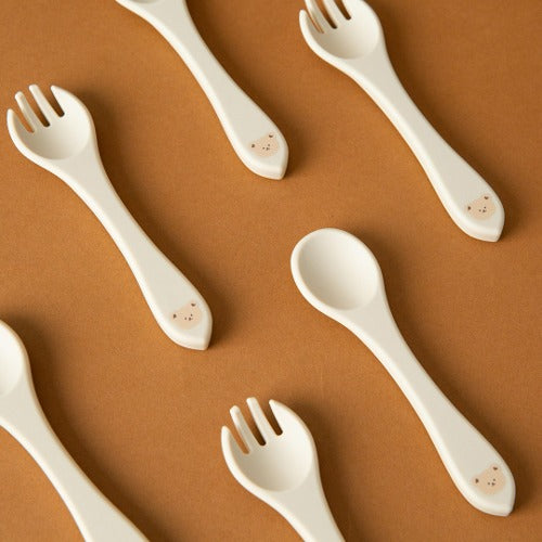 DTD Silicone Cutlery Set | Bear