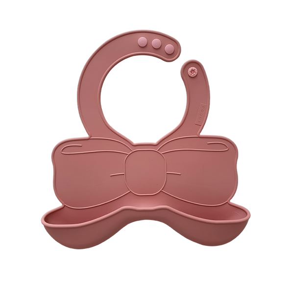 Baby Silicone Bib | Ribbon