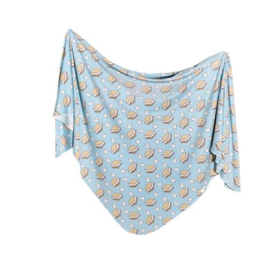 Knit Swaddle Blanket | Caroline