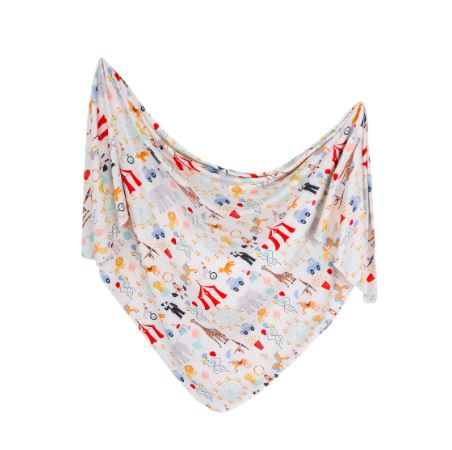 Knit Swaddle Blanket | Bailey