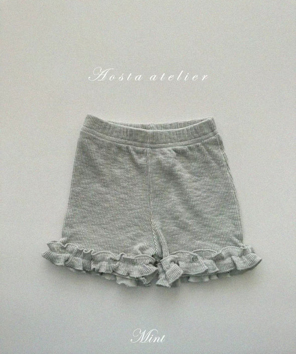 Camellia Ruffles Shorts