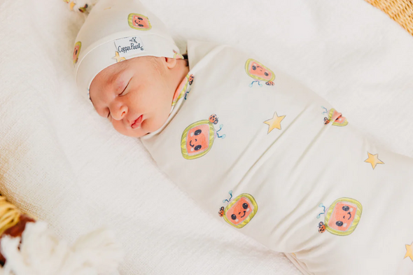 [Cocomelon Edition] Knit Swaddle Blanket | Cocomelon