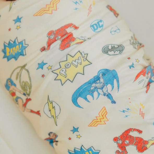 [Justice League Edition] Knit Swaddle Blanket