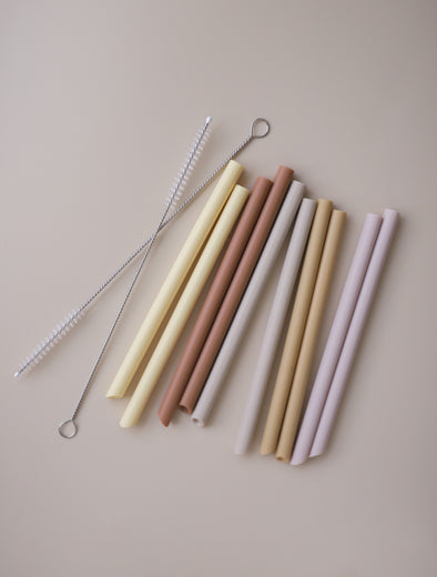 Silicone Straws | Sunglow [Pack of 10]