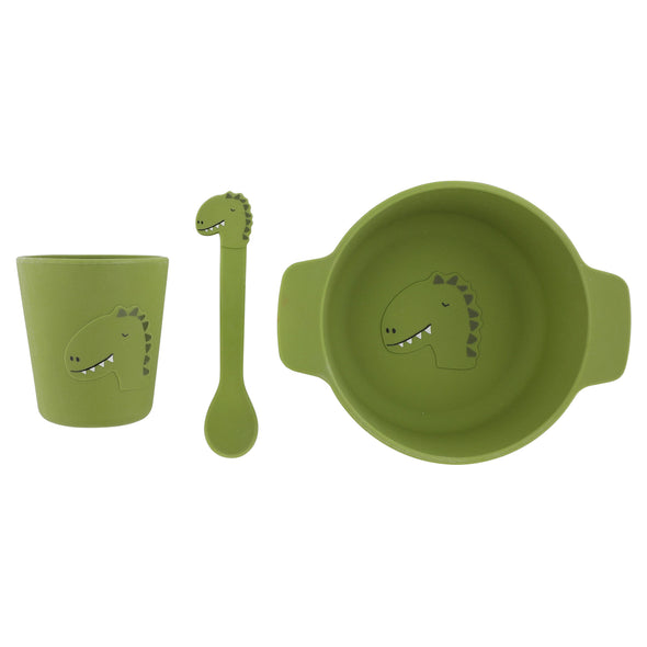 Silicone First Meal Set | Mr. Dino