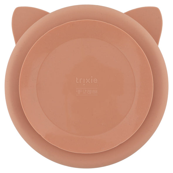 Silicone Divided Suction Plate | Mrs. Cat