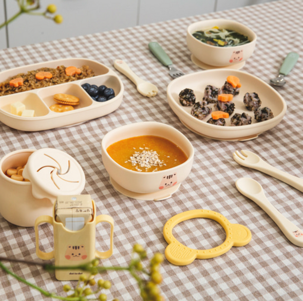 DTD Squirrel Baby Food Cutlery Set [ Set with 4]