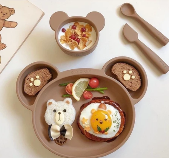 Baby Food Starter Set | Bear [Set of 5]