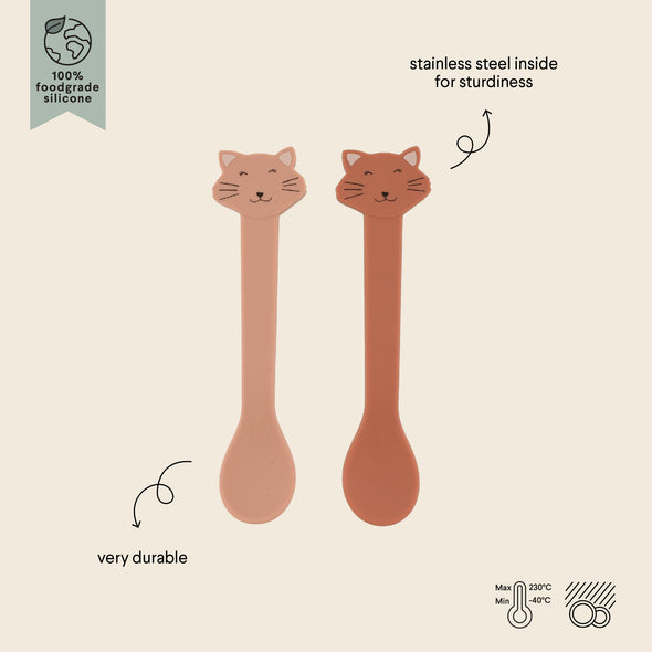 Silicone Spoon | Mrs. Cat (2-pack)