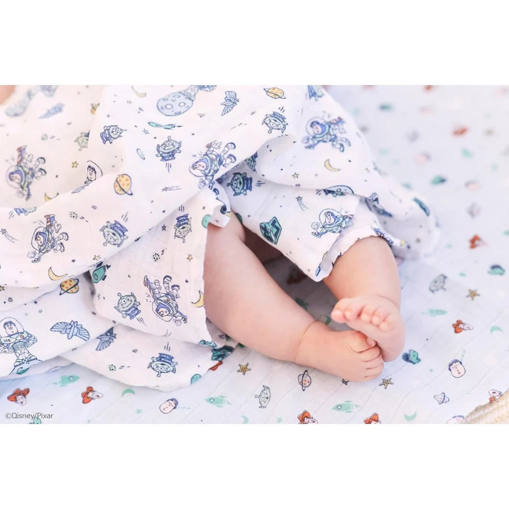 Classic Cotton Muslin Swaddles Toy Story 3 Packs