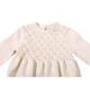 Viverano Organics Milan Organic Knit L/S Pointelle Dress -Just too Sweet - Babies and Kids Concept Store