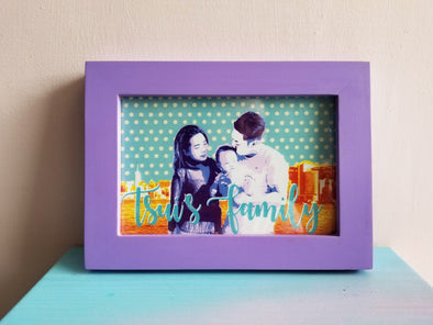 POPDUCTION 4R PopArt Style Print Out Photo with Frame -Just too Sweet - Babies and Kids Concept Store