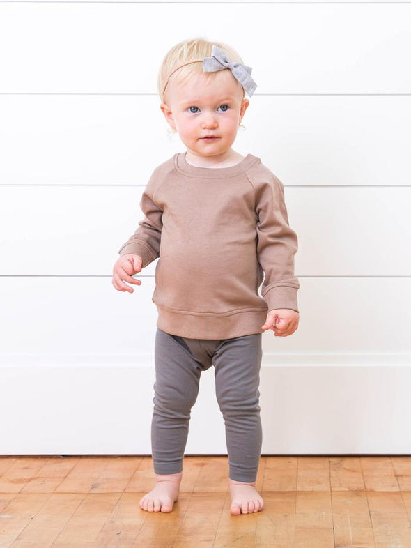 Colored Organics Organic Classic Leggings | Pewter -Just too Sweet - Babies and Kids Concept Store