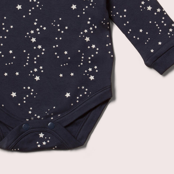 Little Green Radicals Starry Night Organic Baby Bodysuit Set -Just too Sweet - Babies and Kids Concept Store