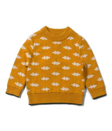 Little Green Radicals From One To Another Cloud Snuggly Knitted Jumper -Just too Sweet - Babies and Kids Concept Store