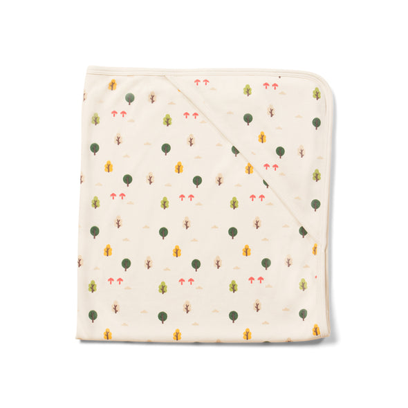 Little Green Radicals Autumn Forest Organic Baby Blanket -Just too Sweet - Babies and Kids Concept Store