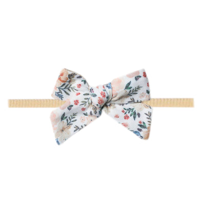 Copper Pearl Classic Nylon Bow | Autumn -Just too Sweet - Babies and Kids Concept Store