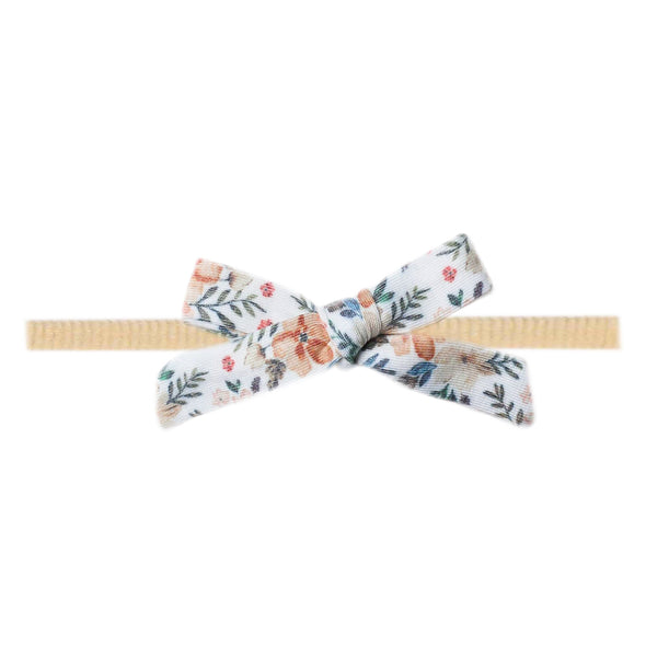 Copper Pearl Ribbon Nylon Bow | Autumn -Just too Sweet - Babies and Kids Concept Store