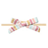 Copper Pearl Ribbon Nylon Bow | Belle -Just too Sweet - Babies and Kids Concept Store
