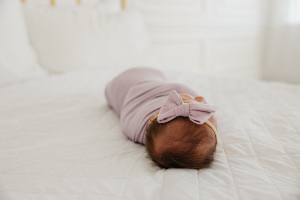 Copper Pearl Classic Nylon Bow | Lily -Just too Sweet - Babies and Kids Concept Store