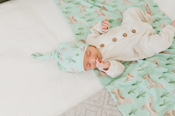 Copper Pearl Knit Swaddle Gift Set | Cusco -Just too Sweet - Babies and Kids Concept Store