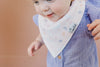 Copper Pearl Organic Baby Bandana Bibs Set | Coral (4-pack) -Just too Sweet - Babies and Kids Concept Store
