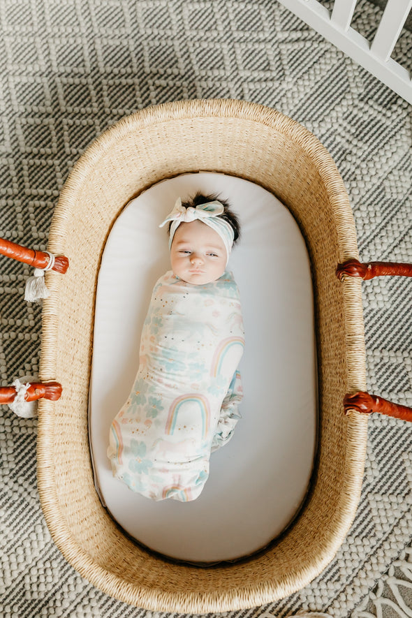 Copper Pearl Knit Swaddle Blanket | Whimsy -Just too Sweet - Babies and Kids Concept Store