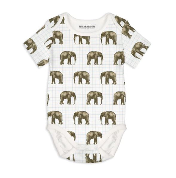 Sleep no more Organic S/S Bodysuit | Have You Herd this One? -Just too Sweet - Babies and Kids Concept Store