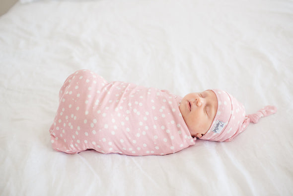 Copper Pearl Knit Swaddle Gift Set | Lucy -Just too Sweet - Babies and Kids Concept Store