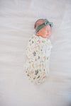 Copper Pearl Knit Swaddle Blanket | Aspen -Just too Sweet - Babies and Kids Concept Store