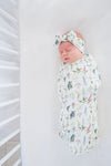Copper Pearl Knit Swaddle Gift Set | Aspen -Just too Sweet - Babies and Kids Concept Store