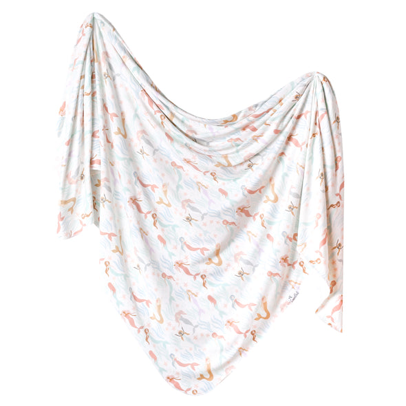 Copper Pearl Knit Swaddle Blanket | Coral -Just too Sweet - Babies and Kids Concept Store