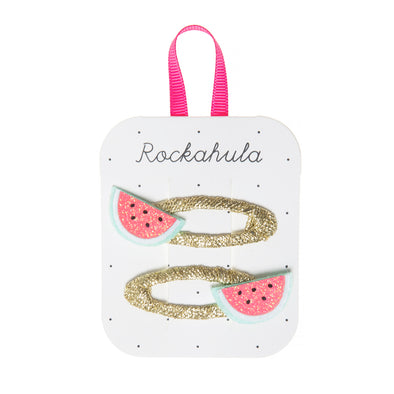 Rockahula Little Watermelon Glitter Clips -Just too Sweet - Babies and Kids Concept Store