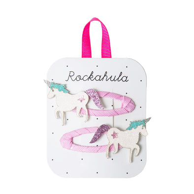 Rockahula Unicorn Glitter Clips -Just too Sweet - Babies and Kids Concept Store