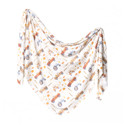 Copper Pearl Knit Swaddle Blanket | Hayride -Just too Sweet - Babies and Kids Concept Store