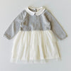 Viverano Organics Milan White Peter Pan Knit Baby Girl Tutu Dress -Just too Sweet - Babies and Kids Concept Store