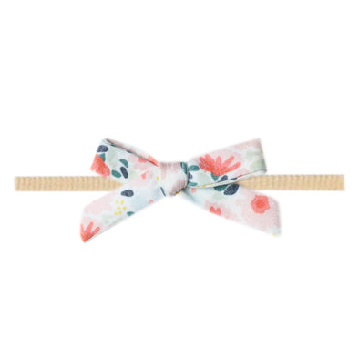 Copper Pearl Ribbon Nylon Bow | Leilani -Just too Sweet - Babies and Kids Concept Store