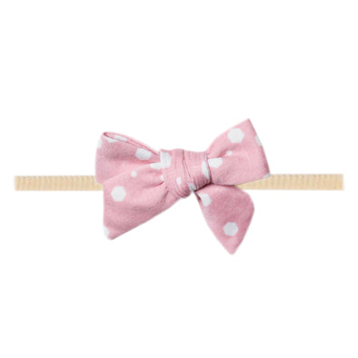Copper Pearl Classic Nylon Bow | Lucy -Just too Sweet - Babies and Kids Concept Store