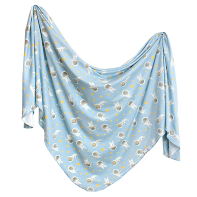 Knit Swaddle Blanket | Aspen