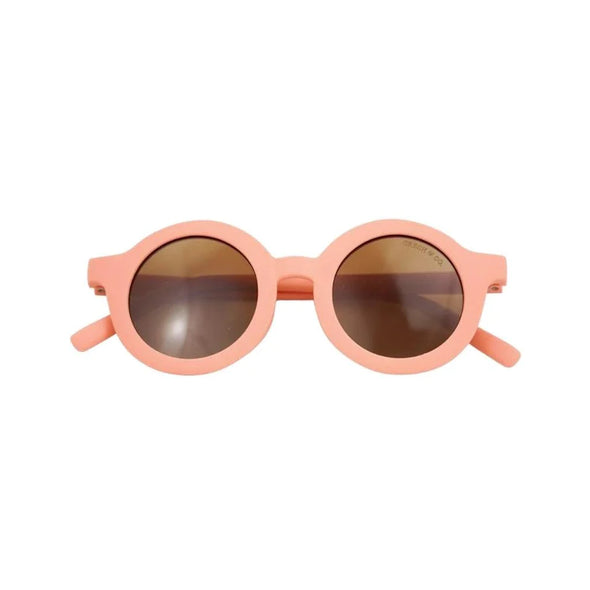 Original Round | Eco Bendable Polarized Sunglasses | Coral Rouge