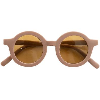 Original Round Sustainable Sunglasses | Burlwood