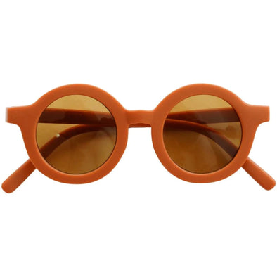 Original Round Sustainable Sunglasses | Rust