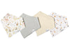 Copper Pearl Organic Baby Bandana Bibs Set | Rex (4-pack) -Just too Sweet - Babies and Kids Concept Store