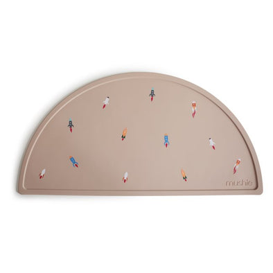 Mushie Silicone Place Mat | Rocket Ship -Just too Sweet - Babies and Kids Concept Store