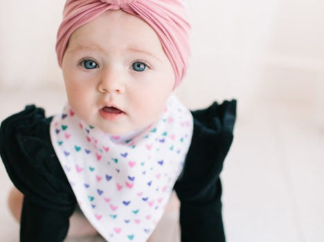 Copper Pearl Organic Baby Bandana Bibs Set | Sassy (4-pack) -Just too Sweet - Babies and Kids Concept Store